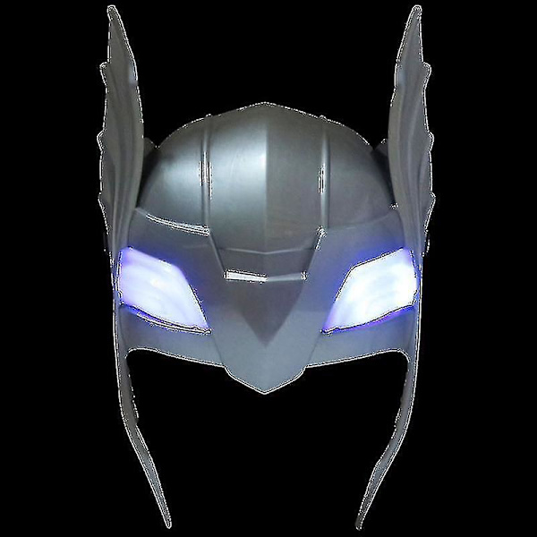 Led Lysende Lyde Thor Hammer Maske Børn Legetøj Actionfigur [HK]