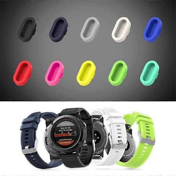 Dammskydd för Garmin-forerunner 945/935/245/245M/45/45S/Instinct/Venu Dammtätning Black