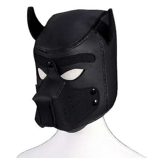 Mask Able Ar Animal Mask[HK] black dog head mask