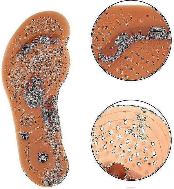 2 par magnetiska terapiinlägg för att stimulera tryckpunkter [HK]