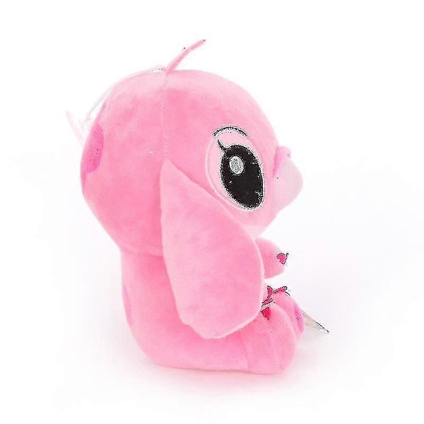 Lilo Stitch Pari Pehmolelut Anime Sarjakuva Täytetyt Nuket Tyttö Lapsi Syntymäpäivälahja 20cm.V5[HK] Pink