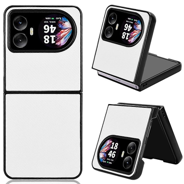 För Blackview Hero 10 4G Skal Kolfibertextur Stötsäkert PU+PC Telefonskal[HK] Style A Multicolor