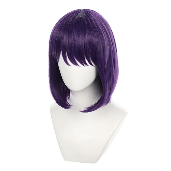 Cosplay purple wig top