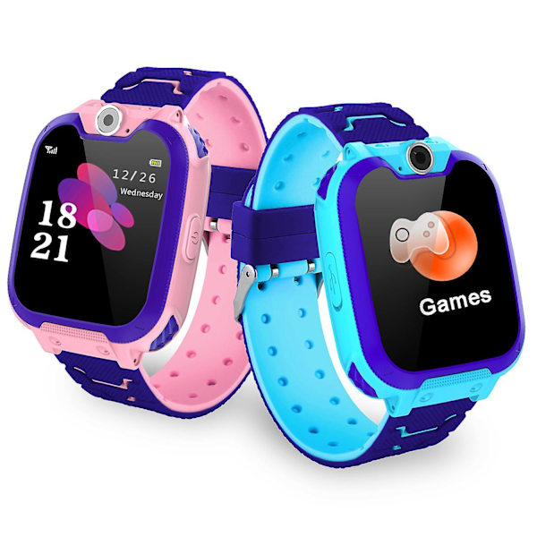 Smart Watch For Kids watches For Kids With Phone 7 Games Call Sos Camera Music Player Alarm Clock Kids Watch Calendar Touch Screen