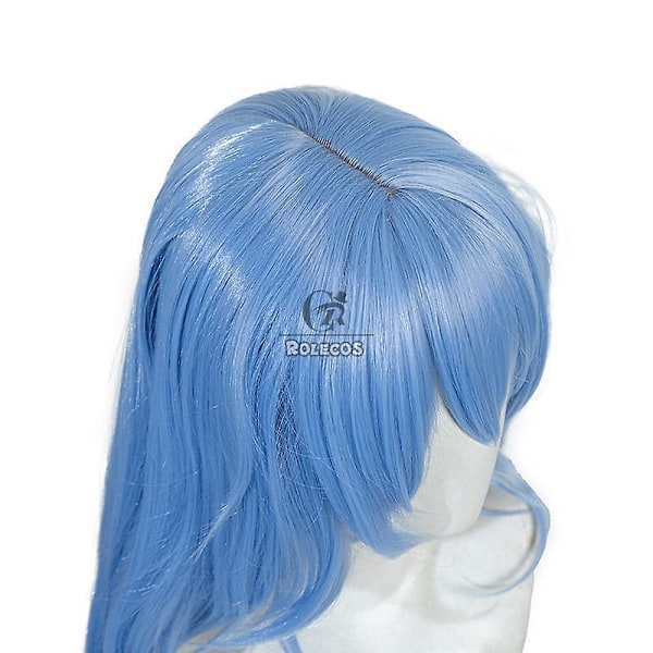 Ayanami Rei Cosplay Wig Anime Cosplay Wig Women 100cm Long Wavy
