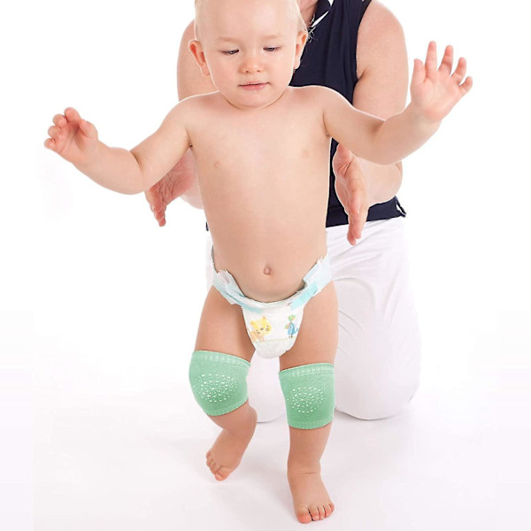 8 Pairs Unisex Baby Crawling Anti slip Knee Pads Toddler Knee