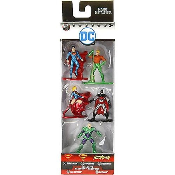 DC Heros 5 pack i Metall