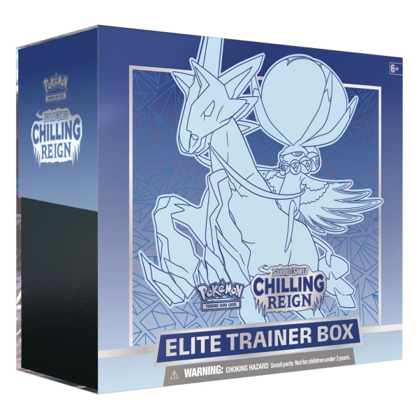 Pokemon Sword & Shield 6 Chilling Reign Trainer Box - Ice Rider