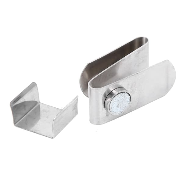 Magnetisk kritt holder for biljardkø, rustfritt stål, klips S, bærbar, liten