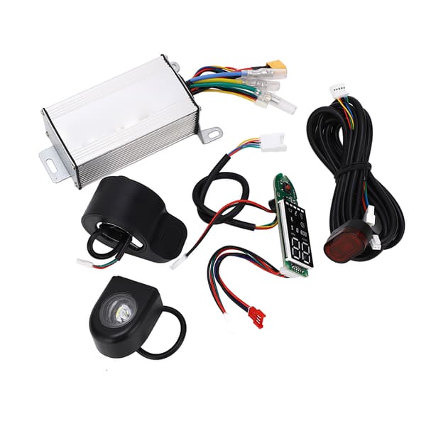 Controller og displaysæt til 36V 350W elektrisk scooter, aluminiumslegering, tilbehør