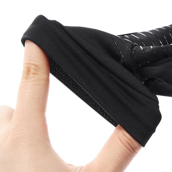 Kopparartrithandskar med fingerlös kompression för sport och smärtlindring, unisex
