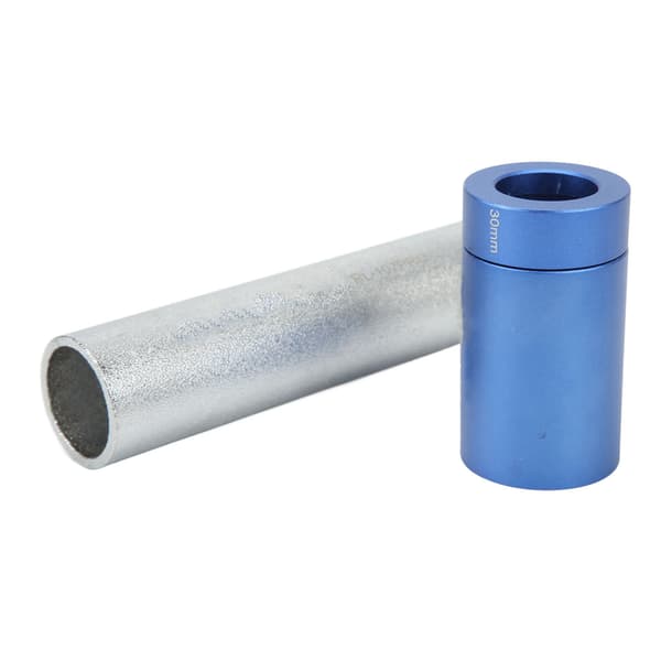 Cykelgaffelinstallationssats med silver- och blått aluminiumlegeringsmaterial