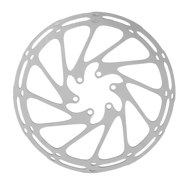Letvægts, rustbestandig cykelbremseskive i rustfrit stål, 180 mm