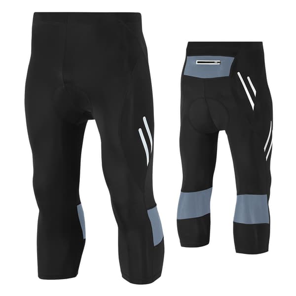 Cykelshorts til mænd med 3D-polstret elastisk linning til mountainbiking