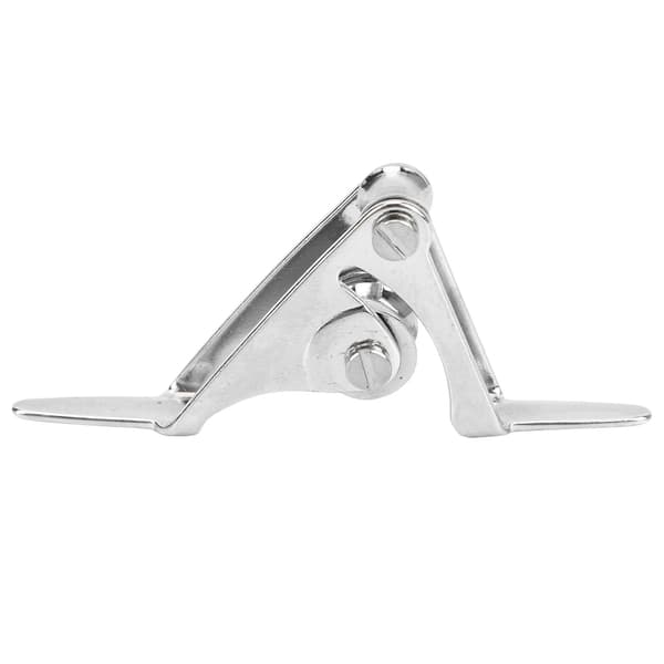 Dobbel stangføring i rustfritt stål for fiskestang, middels størrelse