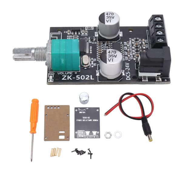 Bluetooth 2x50W 2.0 stereoforsterkerkort med beskyttelse og kompatibilitet