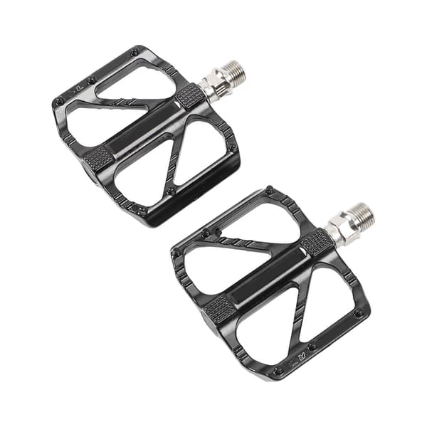 2 stk. cykelpedaler i aluminiumslegering med lejer og quick release til landevejs- og mountainbikes