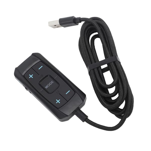 Bærbart eksternt USB 7.1 lydkort til bærbar computer, stationær computer, PS5 med realistisk surroundsound