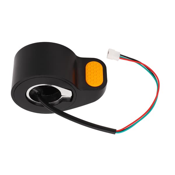 Tommelgass for Ninebot G30 MAX elektrisk sparkesykkel, gul, sensitiv sensor, ABS.