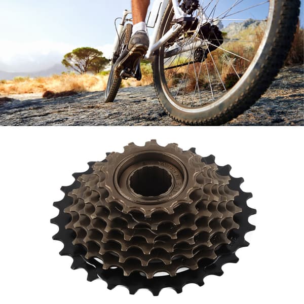 Universal 7-gears titaniumlegering friløb til mountainbikes, racercykler og foldecykler