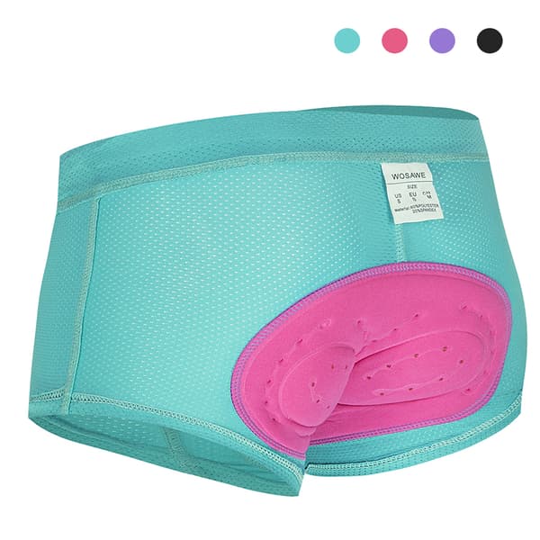 Cykelshorts til kvinder med åndbar 3D gelpolstring og mesh til MTB-cykler