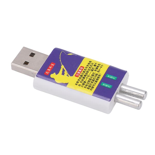 Oppladbart USB litiumbatteri for nattfiske-dupp PC CR425 280mAh 3V