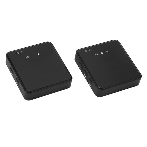 Trådløs Lavalier Mikrofon med Real-Time Ørefeedback, HIFI Kvalitet til Kamera og Mobiltelefon