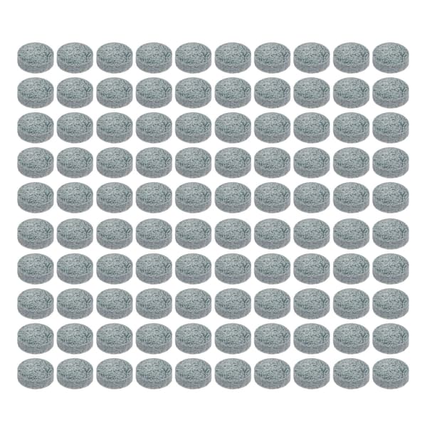 50 st/set Biljardköspetsar 14 mm Grått Läder 3A Elasticitet Utmärkt för Snooker Pool