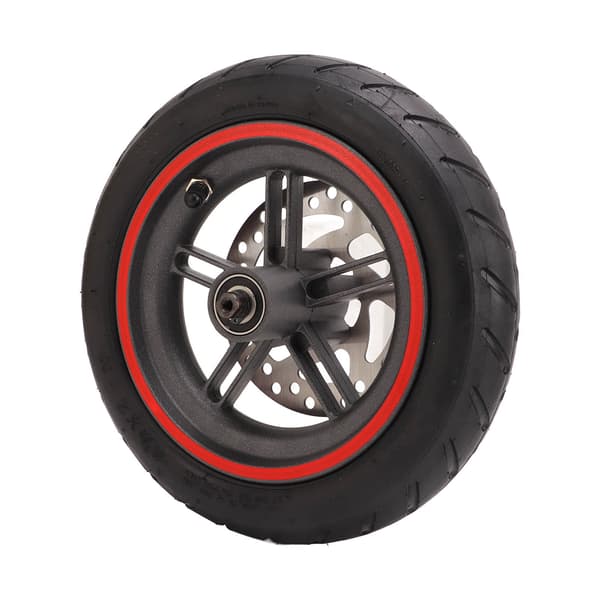 Baghjul til el-løbehjul med 120 mm skivebremse og rundt dæk til Xiaomi PRO PRO2 M3