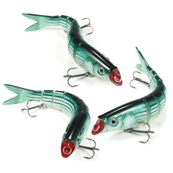 TARUOR 140mm 8-segmentars sjunkande bete Konstgjort drag Multi Jointed Swimbait