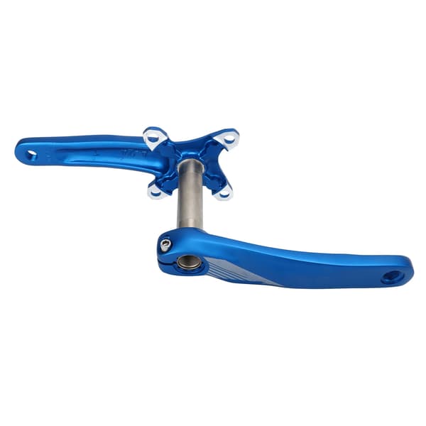 Aluminiumslegering Cykelkrankboks med integrerede hule tænder 36T Blå til reparation og opgradering