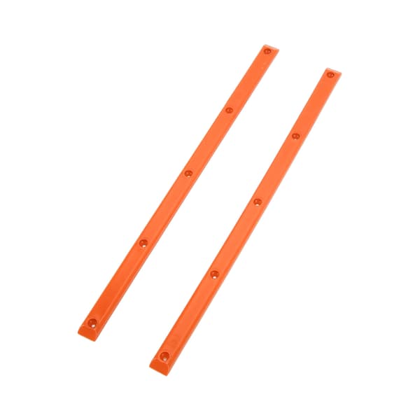 Rail Bones Ribs til Longboard - Slidstærke, Holdbare, Fleksible med en Blank Orange Finish