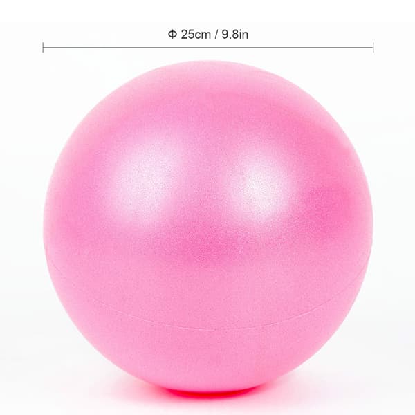 2 st Anti-ruptur Yogaboll 25cm Mini Pilatesboll Stabilitetsstång PVC