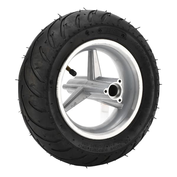 Elscooter bakdäck med aluminiumfälg 110 50 6.5 Halkfritt gummi