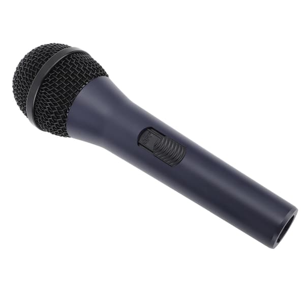 Kablet dynamisk metalmikrofon med ergonomisk net til karaoke og udendørs sang
