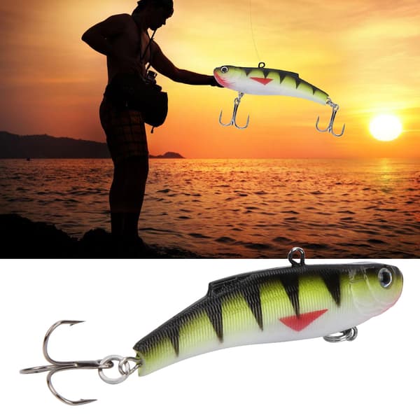 HENG JIA Tekoviehe Minnow Pehmeät Vieheet 7CM Elävällä Koukulla Kalastukseen