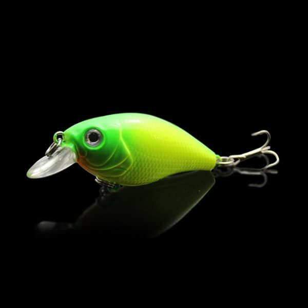5 stk. Hard Baits Crankbaits Fiskelokker med Opbevaringsboks