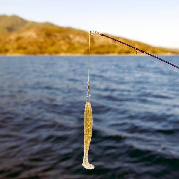 Kunstig fiskemadding T-hale blød AR36 140mm 17g 3 STK fisketilbehør