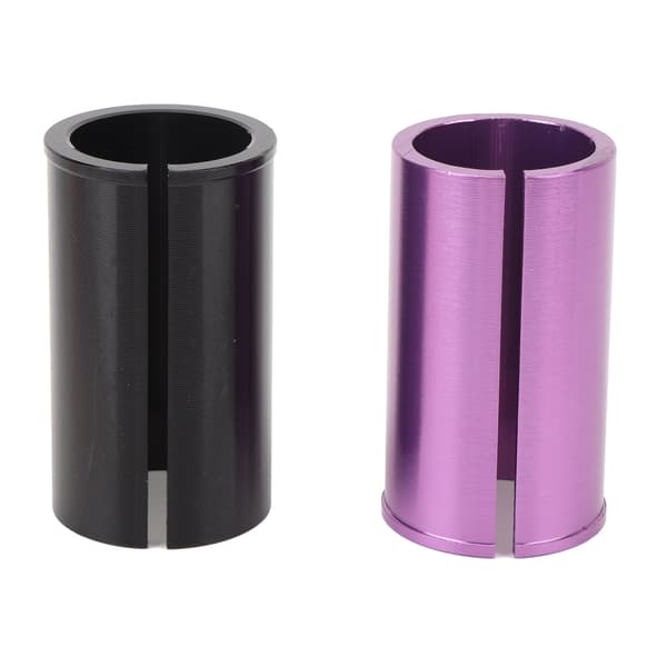 2 STK Lettvekt Aluminiumlegering Setepinne Reduserende Hylse Røradapter 27.2-33.9mm for Sykling