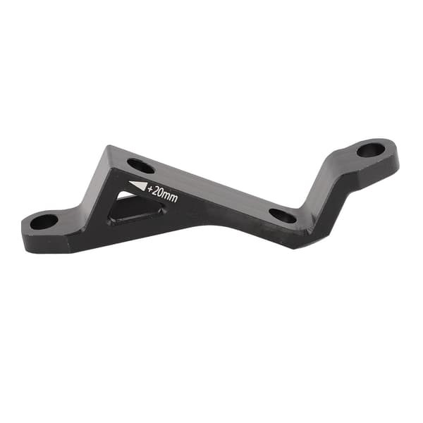 FM til PM aluminiumsskivebremseadapter 74 mm til 34 mm kompatibel med 160/180 skiver sort