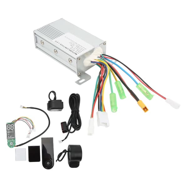 36V Elektrisk Sparkesykkel Dashbord Kontrollsett med Tommelgass og Blinklys