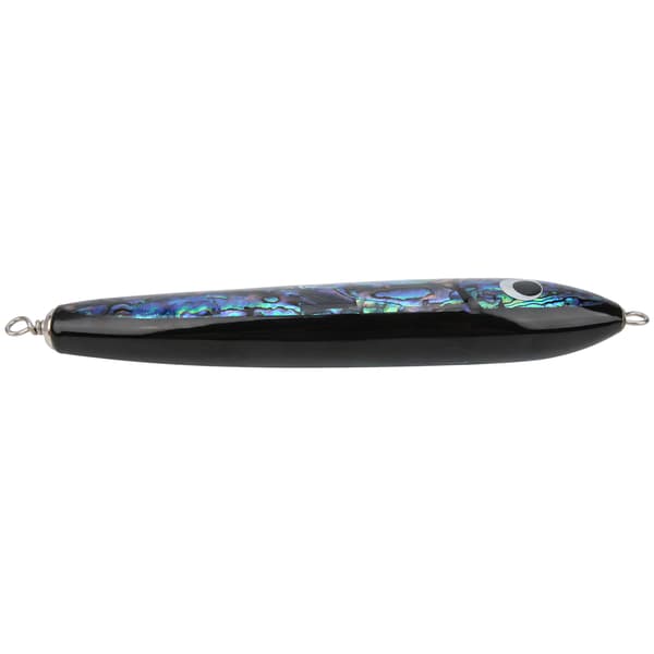 Abalone skall treagn til tunfisk, grouper, dorado, havfiske 23x3.5cm