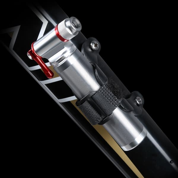 Mini CO2 cykelluftpumpe oppuster kompatibel med Presta- og Schrader-ventiler Letvægts
