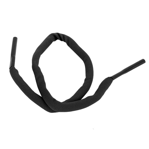Halkfri elastisk glasögonrem, unisex, utomhussport, nylon med justerbart spänne, svart