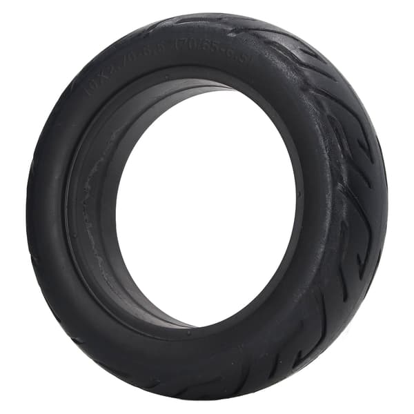 Erstatningsdæk til el-løbehjul, PU Anti-punktering, 10x2.70-6.5 med off-road greb
