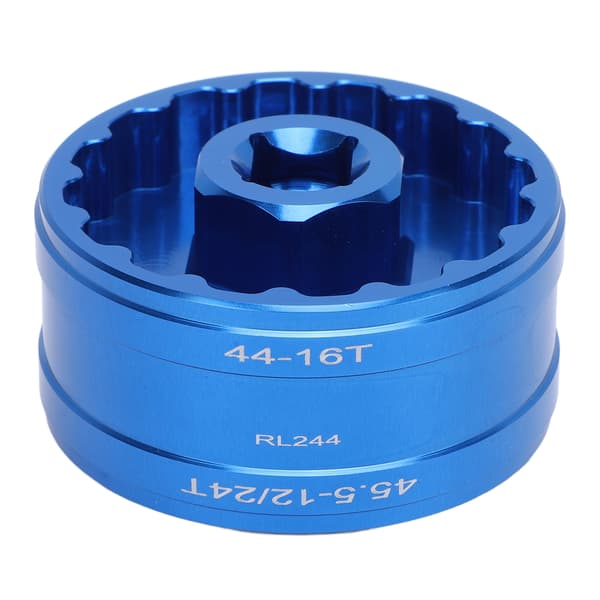 Dobbeltsidet pedalstyrfjernelsesværktøj 44mm 45.5mm 16 24 hakker