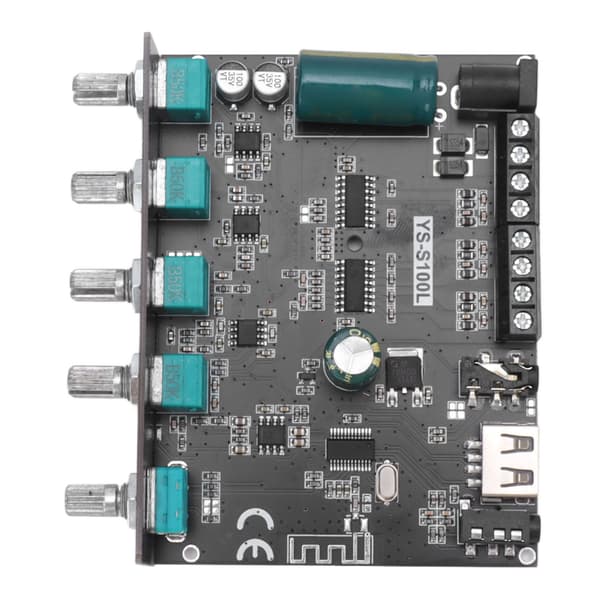Bluetooth 2.1-kanals effektforsterkerkort 2x50W 100W APP-kontroll lydmodul