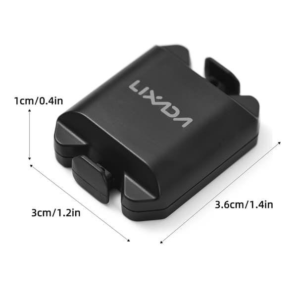2-i-1 hastigheds- og kadencesensor til cykler, Bluetooth ANT+, IP67, præcis måling
