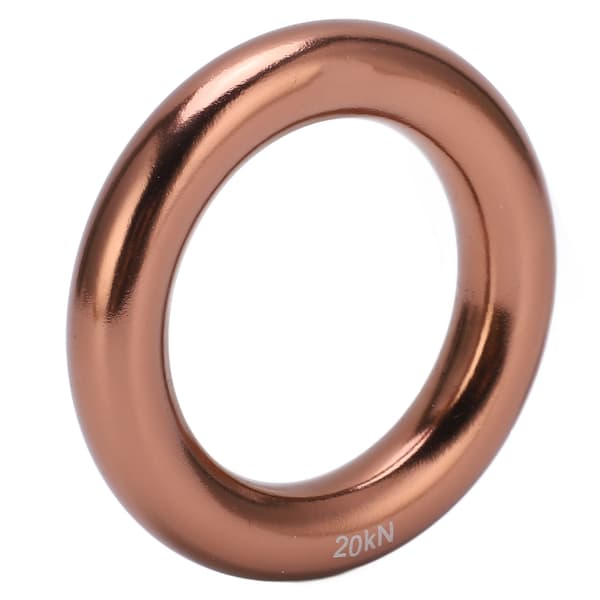 Rappelring i aluminiumslegering til bjergbestigning og eventyrsport