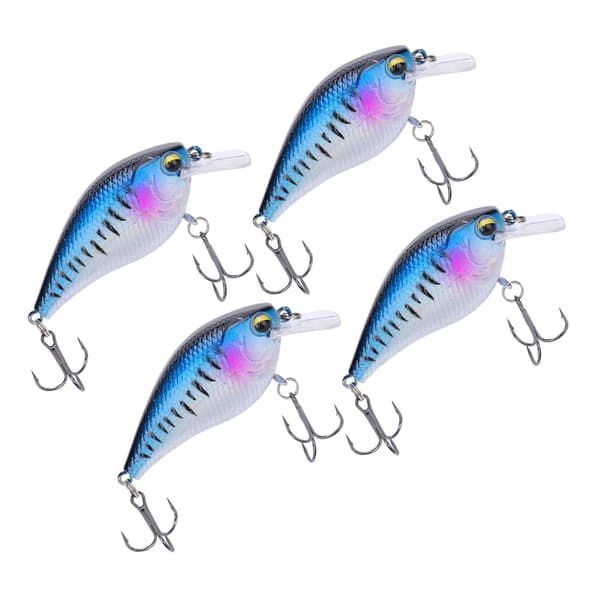 4 kpl muovisia simuloituja minnow-vieheitä 7 cm houkuttelevia terävällä koukulla kalastustarvikkeena